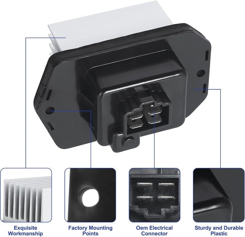 BINWUHI HVAC Fan Blower Motor Resistor for Honda and Acura Vehicles - Image 3