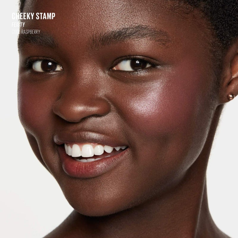 KAJA Blusher - Cheeky Stamp 04 Feisty | Kbeauty, Cute Makeup, Buildable & Blendable Shade with Heart-shaped Applicator, Sunkissed Finish, Travel size, Hygienic, Portable, Korean Makeup, 0.17 Oz - Image 4