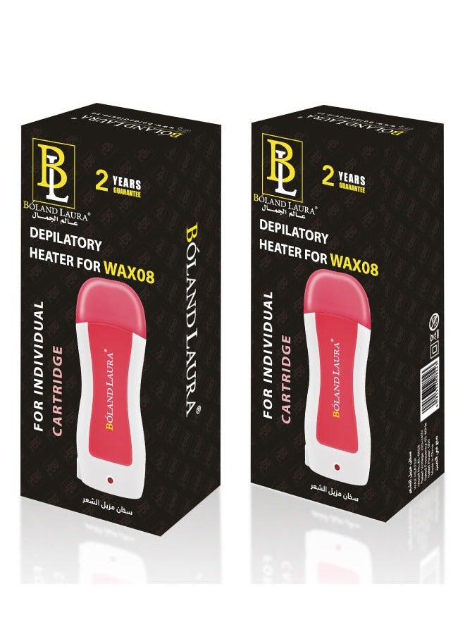 BOLAND LAURA Depilatory Heater For Wax08 + 2 Wax roll+Hair removal strips - Image 2