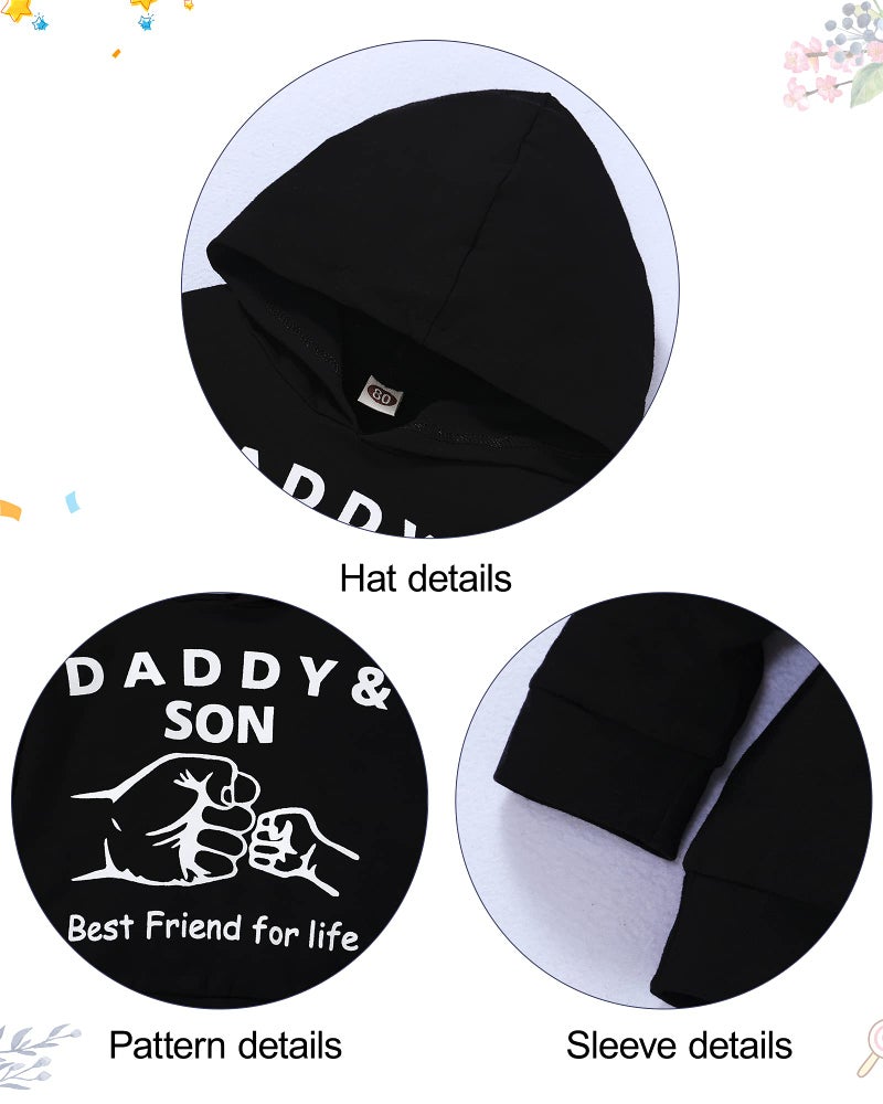 WESIDOM Toddler Boy Clothes,Long Sleeve Printing Hoodie+Jeans Pants Toddlers Boys Outfits Set 1-6Y Kids Clothing - Image 4
