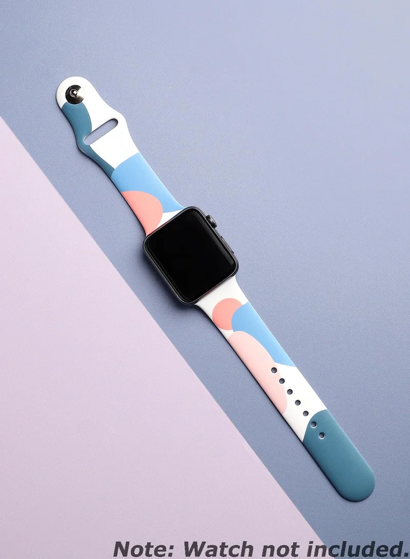 Haute Sauce Abstract Pattern Watch Strap