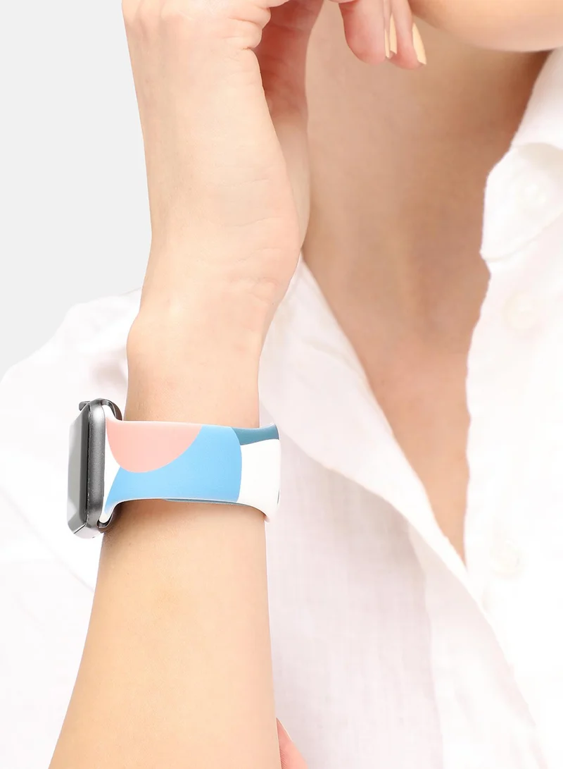 Haute Sauce Abstract Pattern Watch Strap