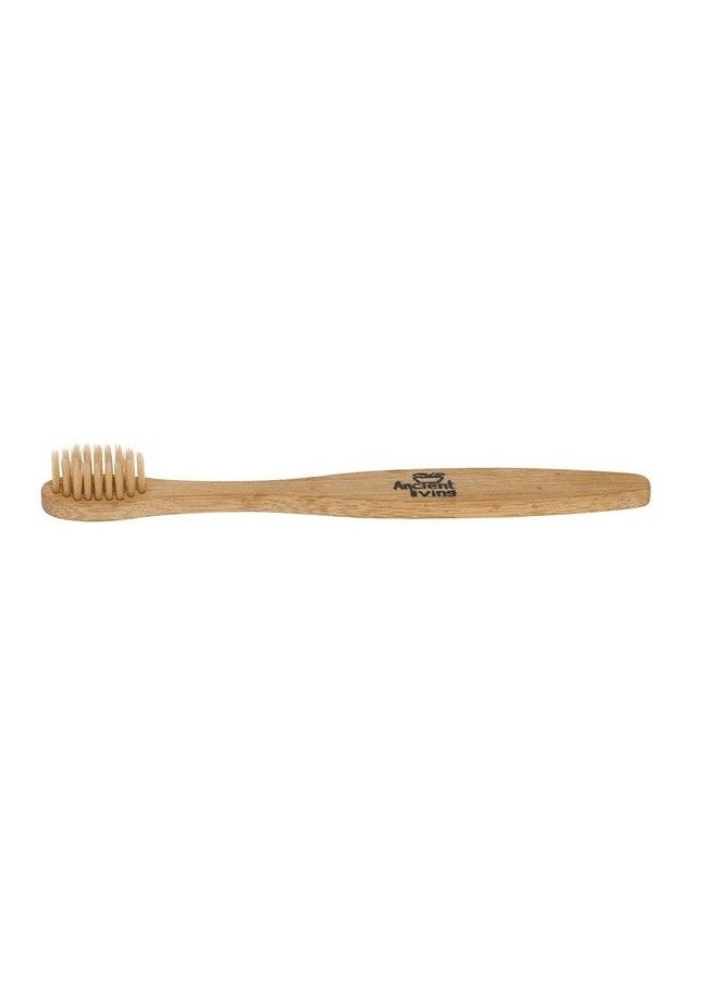 Ancient Living Bamboo Wood Toothbrush Eco Friendly Biodegradable Natural For Kids (Set Of 2)  - Image 4