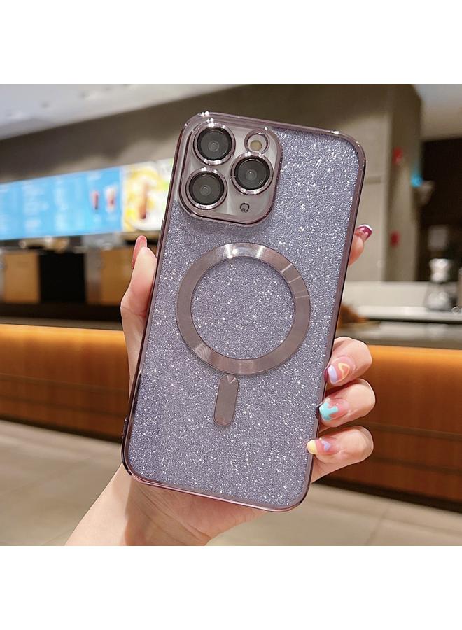 اس-توب جراب لهاتف iPhone 11 Pro مصنوع من مادة TPU المطلية بالكهرباء اللامعة MagSafe - Image 1