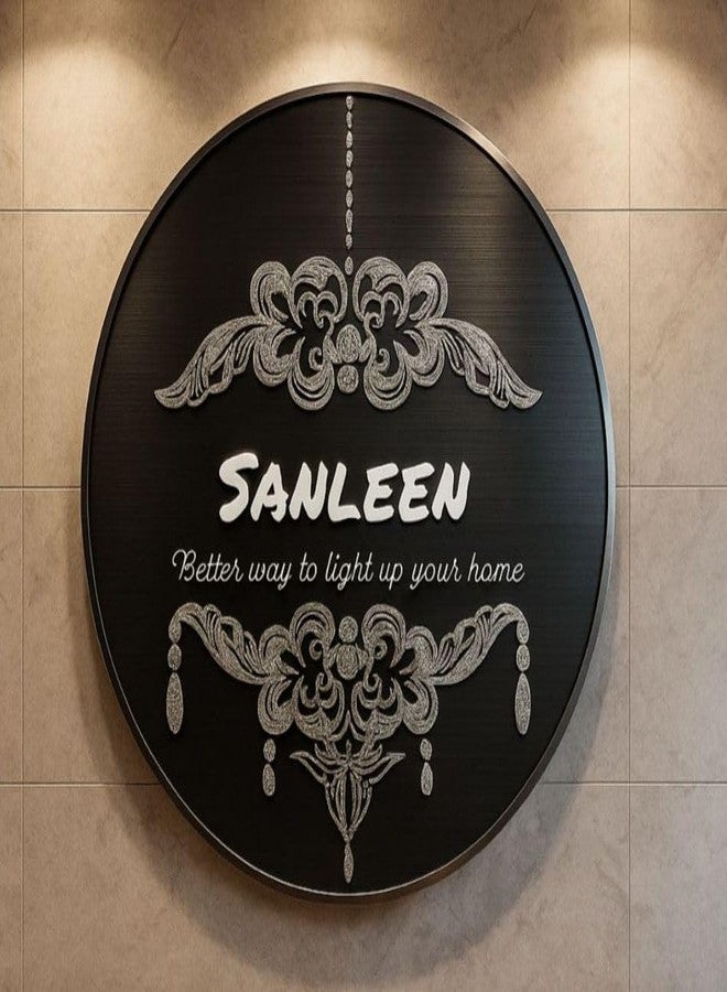 Sanleen مجموعة مصابيح سقف معلقة ثلاثية من سانلين إنتربرايزز، مصابيح ليد متعددة الألوان أبيض وأصفر - Image 5