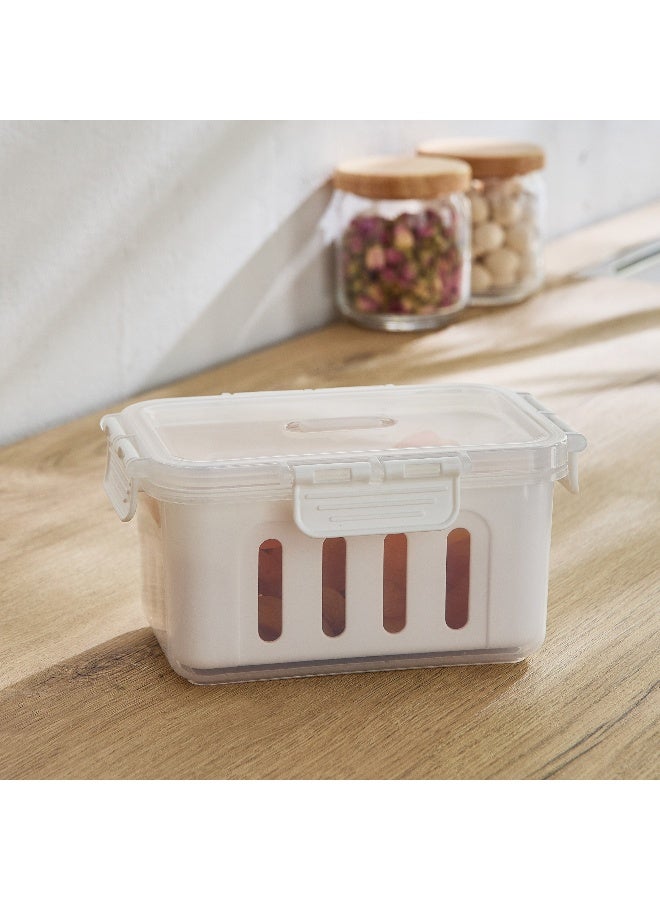 Home Box Sistematico Clip Lock Canister with Drainage - 2000 ml - Image 2