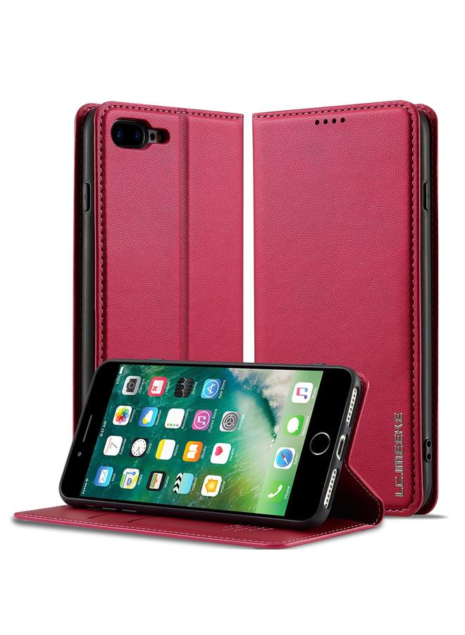 LC.IMEEKE Case For iPhone SE 2022 L1 Series Frosted Fine Texture PU Phone Case - Image 1