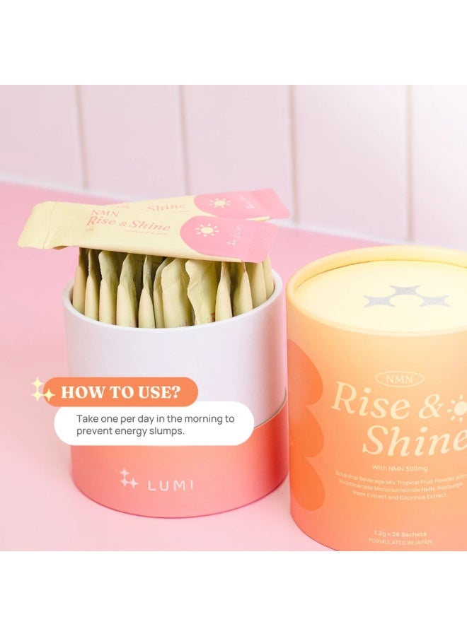 لومي مكمل لومي NMN Rise & Shine، إمداد لمدة شهر واحد (28 حصة) - Image 4