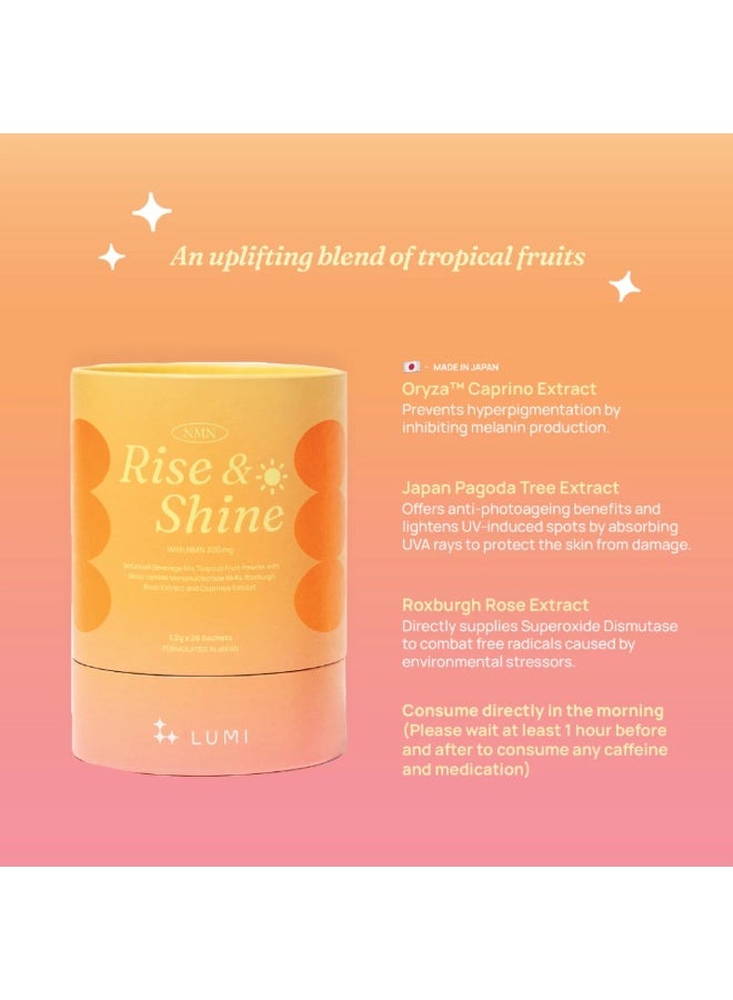 لومي مكمل لومي NMN Rise & Shine، إمداد لمدة شهر واحد (28 حصة) - Image 3