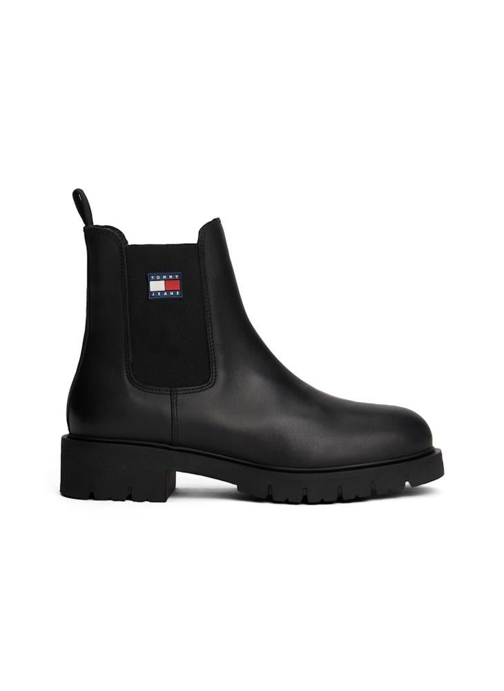 TOMMY JEANS Chelsea Leather Boot - Image 1