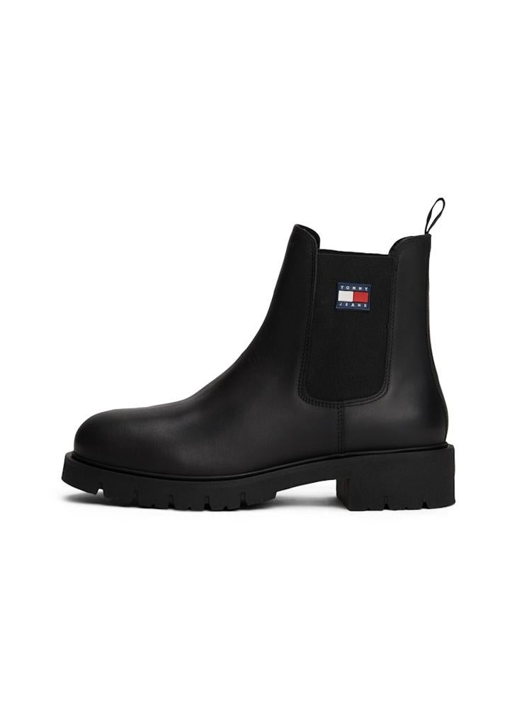 TOMMY JEANS Chelsea Leather Boot - Image 2