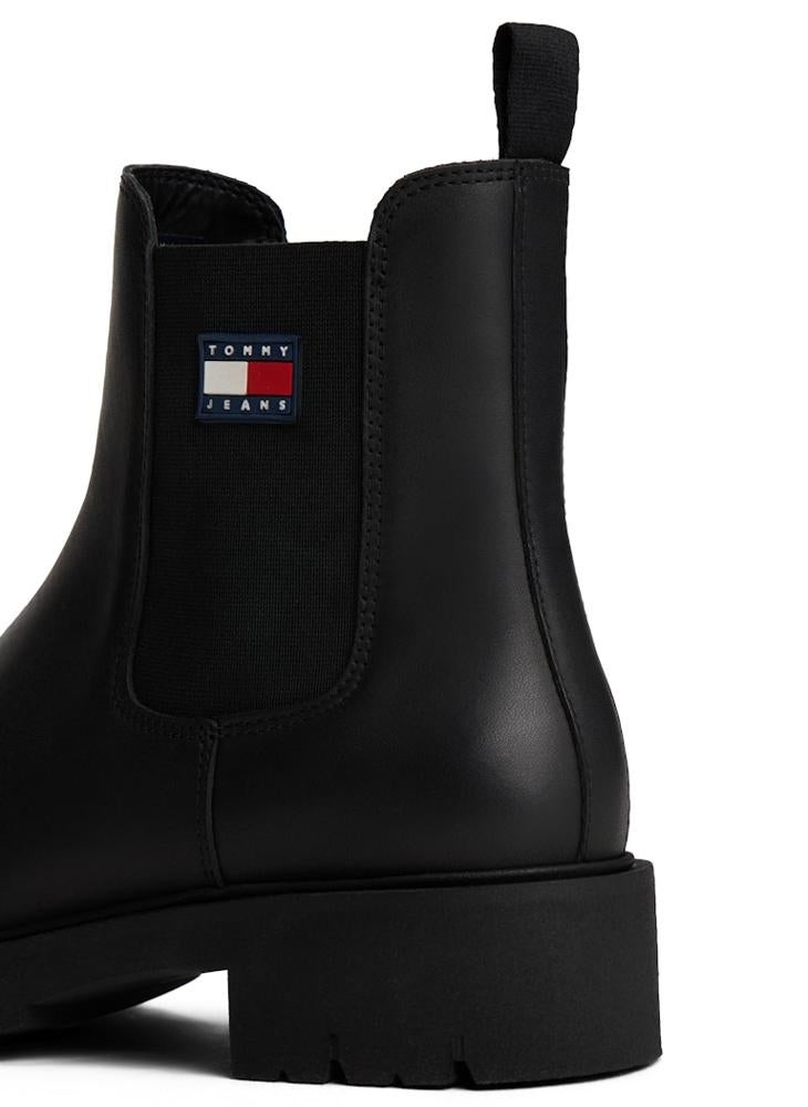 TOMMY JEANS Chelsea Leather Boot - Image 5