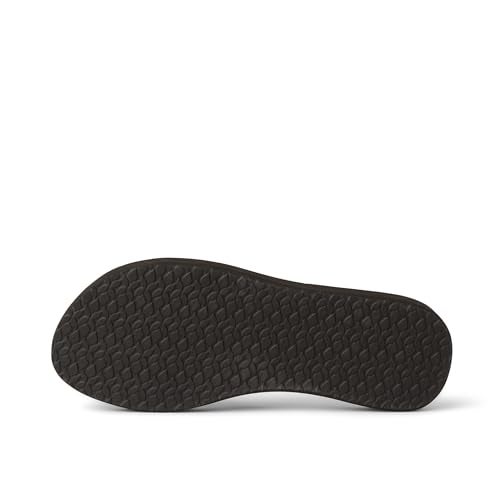 Reef Star Cushion Sassy Womens Flip Flop, Ultra Soft Cushion Footbed, Arch Support, Brown/White, 9 - Image 4