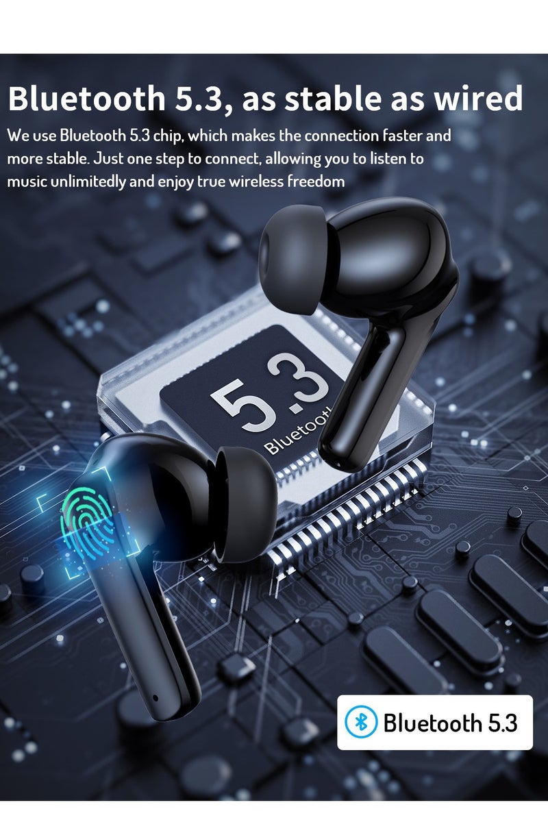 Wireless Earbuds Bluetooth 5.3 Headset in-Ear Headphone Hifi Bass Noise Canceling Earphone for iPhone 15 13 Pro Max 14 Samsung S24 Ultra S23 FE A53 A54 S22 S21 Galaxy Z Flip 5 Google Pixel 6 7 6a 7a 8 - Image 3