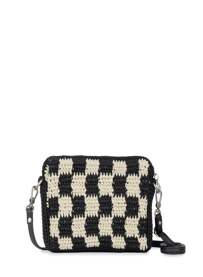 The Sak Cora Smartphone Crossbody, Black Check - Image 4