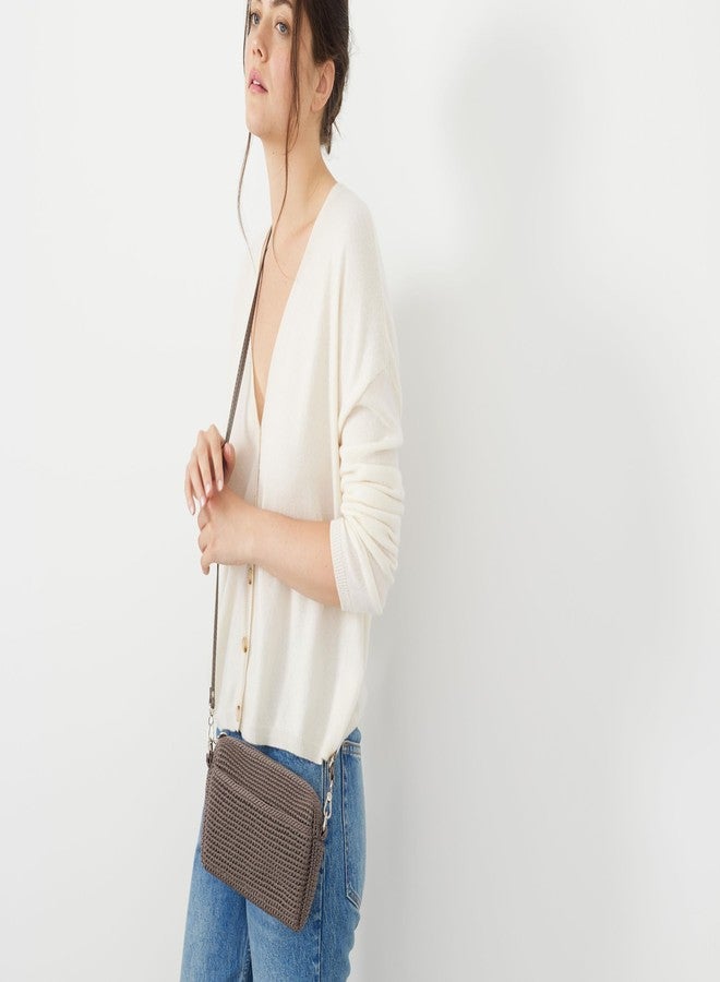 The Sak Cora Smartphone Crossbody, Black Check - Image 5