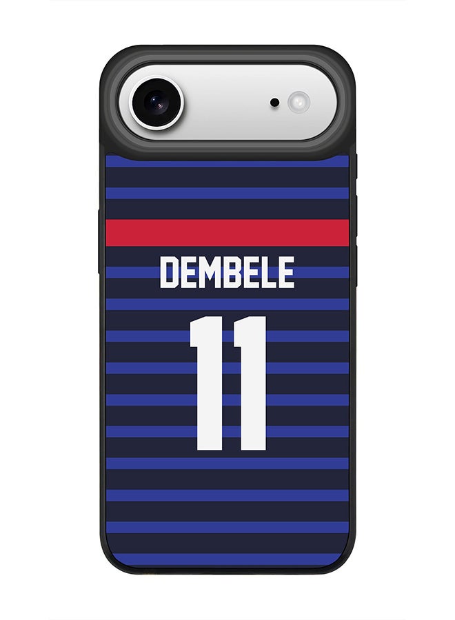 Stylizedd iPhone Air Case, [Compatible with MagSafe] Slim Magnetic cover Phone Case iPhone Air -Football - France,  Dembele - Image 1