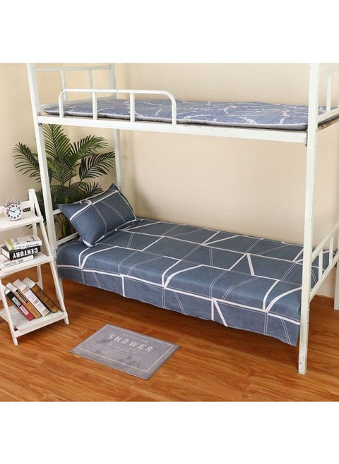 Simple Single Sheets 1 Meter 1.2 Meters Upper And Lower Bunk Dirty Cartoon Student Sheets Dormitory Dormitory Male And Female Students-Color:Stripes-Specifications:Bed Sheet Single Piece 120cmx230cm