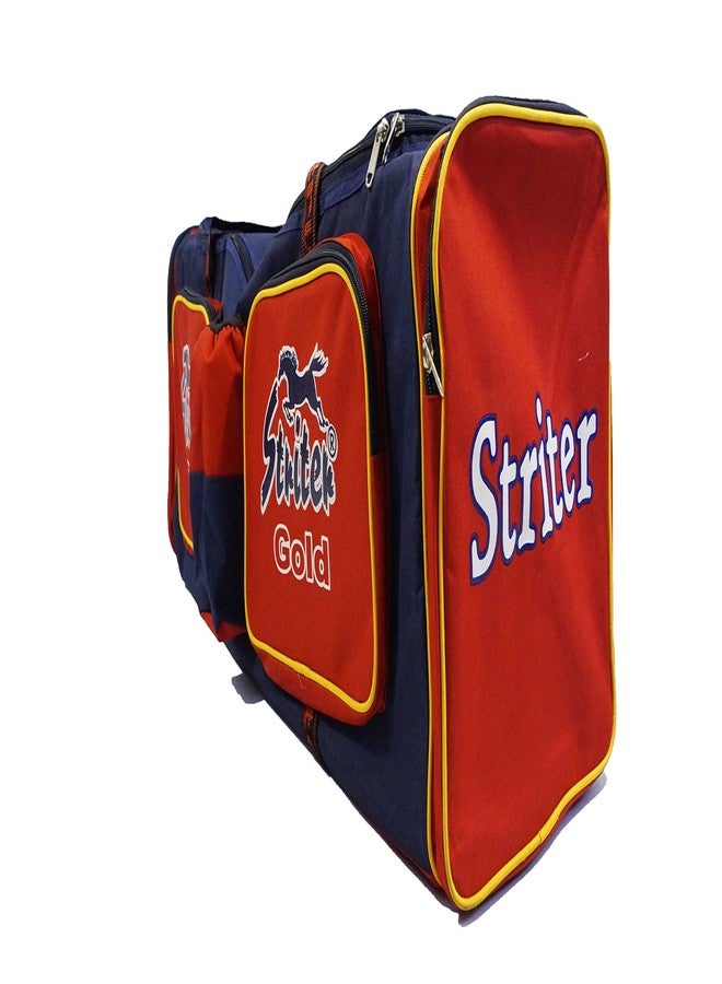Striter® Cricket Kit Bag Cum Travel Duffel Bag - Large 38 Inch Heavy Duty - Red (Bag Only/Colors of Bag May Vary) - Image 3