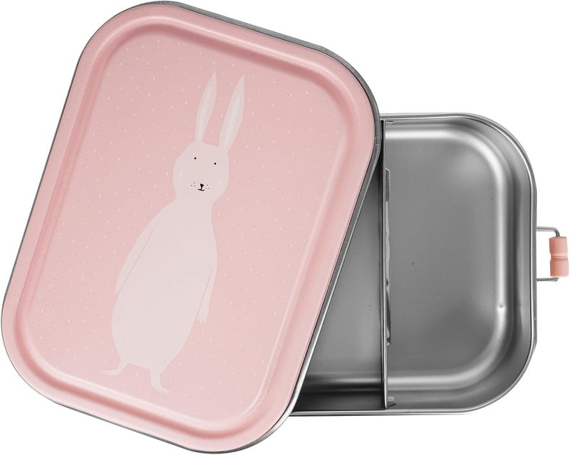 TRIXIE Children's Stainless Steel Lunch Box - Large Model - Mrs. Rabbit - Image 3