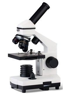 Microscope Compound Monocular Microscope 40X-2000X for Kids Students and Adults
