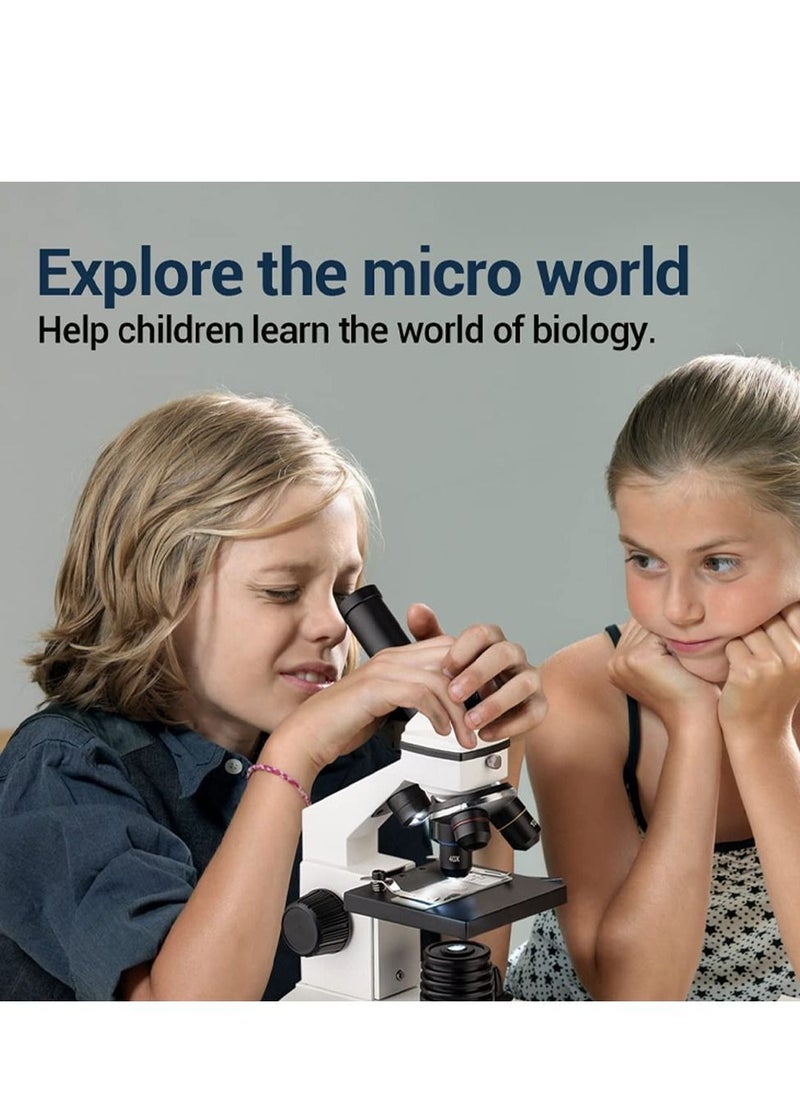 MARGOUN - Microscope Compound Monocular Microscope 40X-2000X for Kids Students and Adults - Image 1