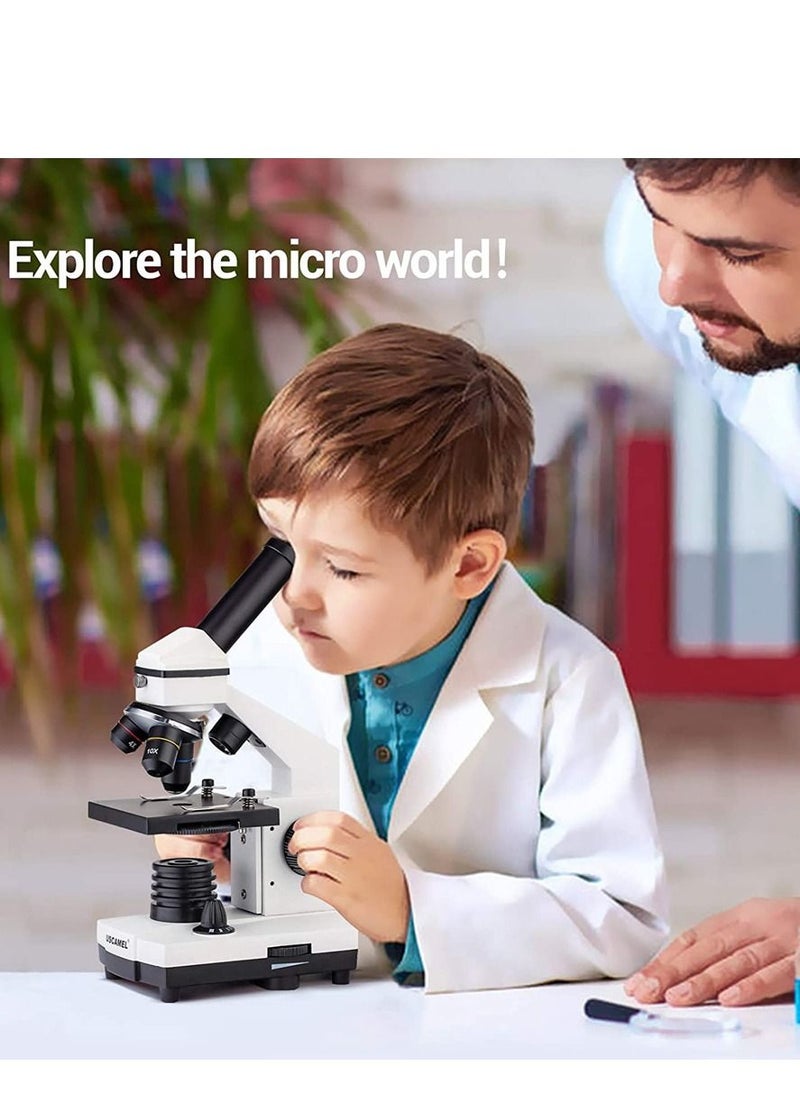 MARGOUN - Microscope Compound Monocular Microscope 40X-2000X for Kids Students and Adults - Image 1