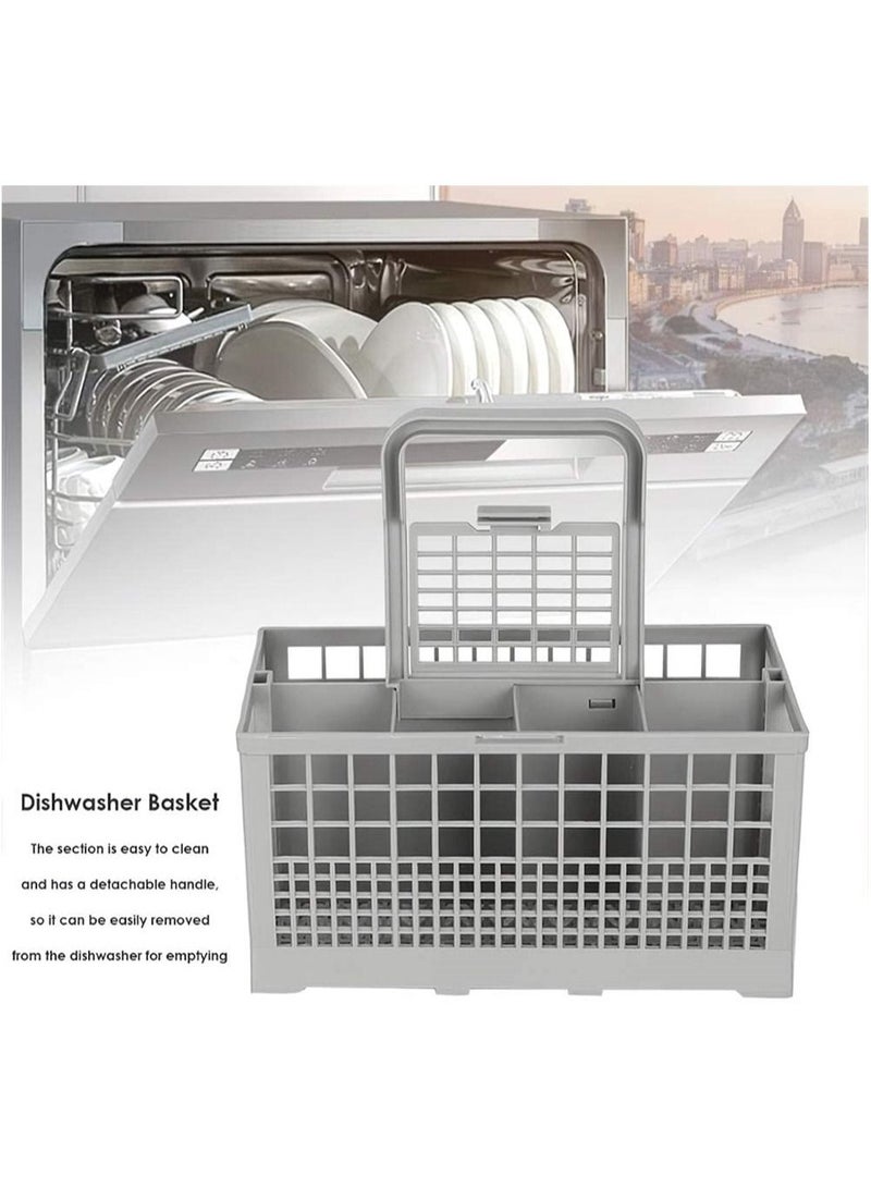 KASTWAVE Dishwasher Basket, Universal Dishwasher Basket Dinnerware Replacement Rack Accessory Cutlery Holder Fits for Most Dishwasher - Image 4