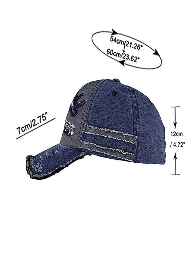 Handcuffs Denim Stylish Cap for Men Women Baseball Adjustable Free Size Caps - Image 2