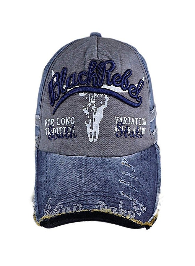 Handcuffs Denim Stylish Cap for Men Women Baseball Adjustable Free Size Caps - Image 5