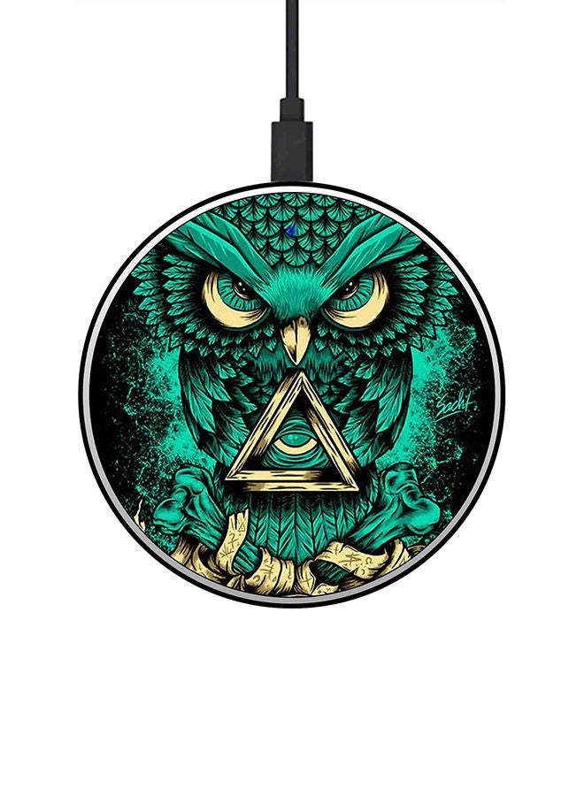 NIBEMINENT 15W Ultra Slim Fast Wireless Charger Multicolour - Image 1