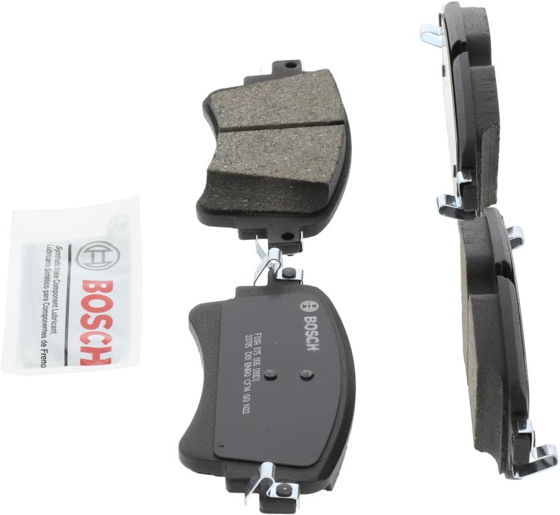 BOSCH BC1898 QuietCast Premium Ceramic Disc Brake Pad Set - Rear for Select Audi Models - Image 2