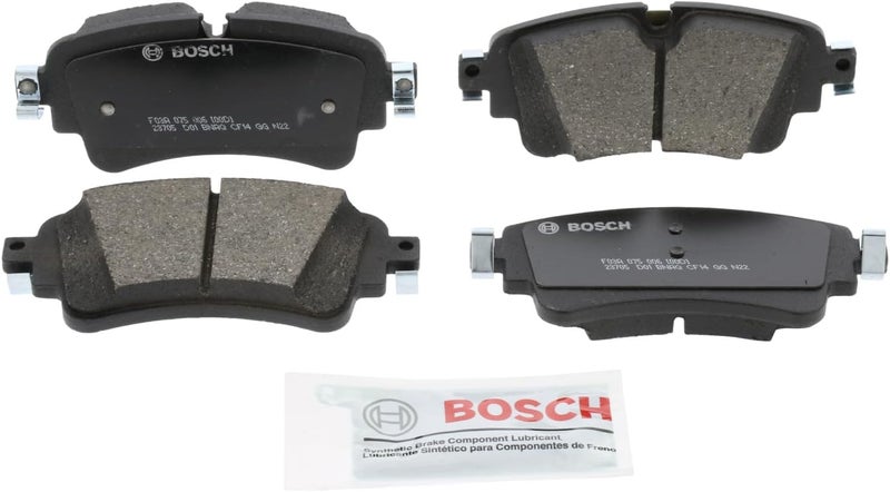 BOSCH BC1898 QuietCast Premium Ceramic Disc Brake Pad Set - Rear for Select Audi Models - Image 1