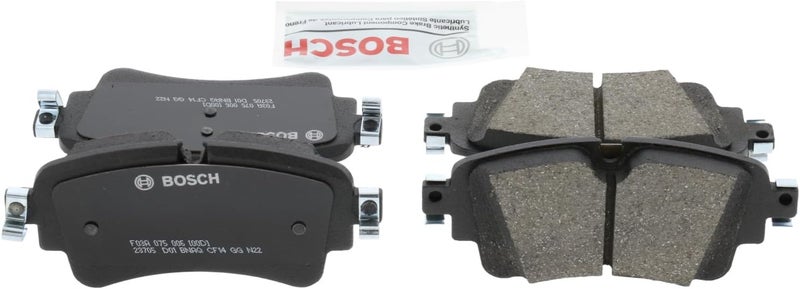 BOSCH BC1898 QuietCast Premium Ceramic Disc Brake Pad Set - Rear for Select Audi Models - Image 3