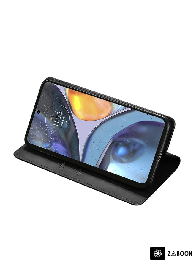 Zaboon Protective Case For OnePlus Nord 2T Skin Feel Magnetic Horizontal Flip Leather - Image 5