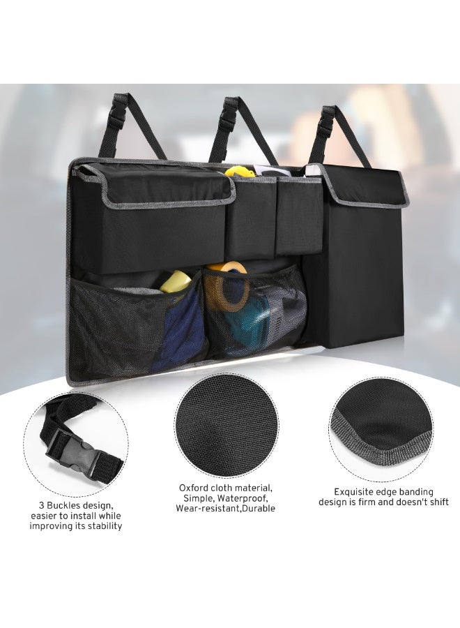 Car Trunk Organizer Storage Backseat Hanging Bag for Jeep Wrangler Grand Cherokee Renegade Cherokee Compass JL Wagoneer Patriot Liberty JK TJ Commander 2/4 Door SUV Accessories 2000-2024 2025 - Image 5