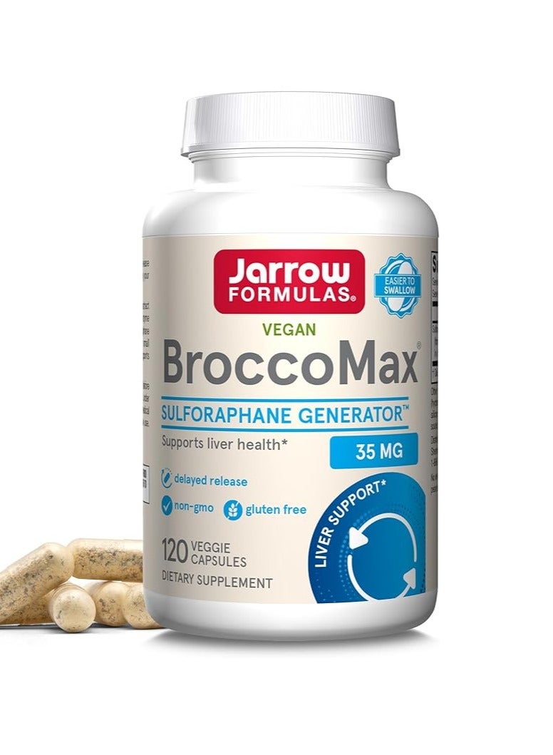 جارو فورملاز بروكوماكس سلفورافان جلوكوسينولات يدعم صحة الكبد، 120 كبسولة نباتية تكفي لمدة 60 يومًا