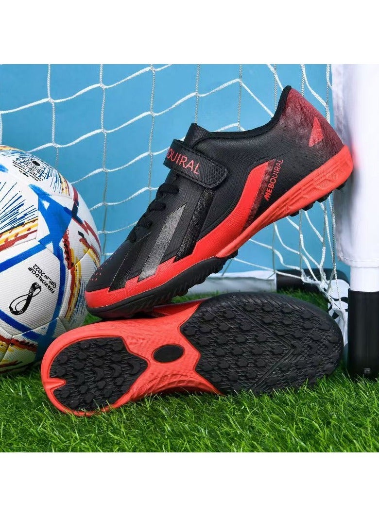 SKT Shiketro Children's Low-Top Non-Slip Four Seasons Outdoor Artificial Turf Football Boots Comfortable Training Shoes - Image 3