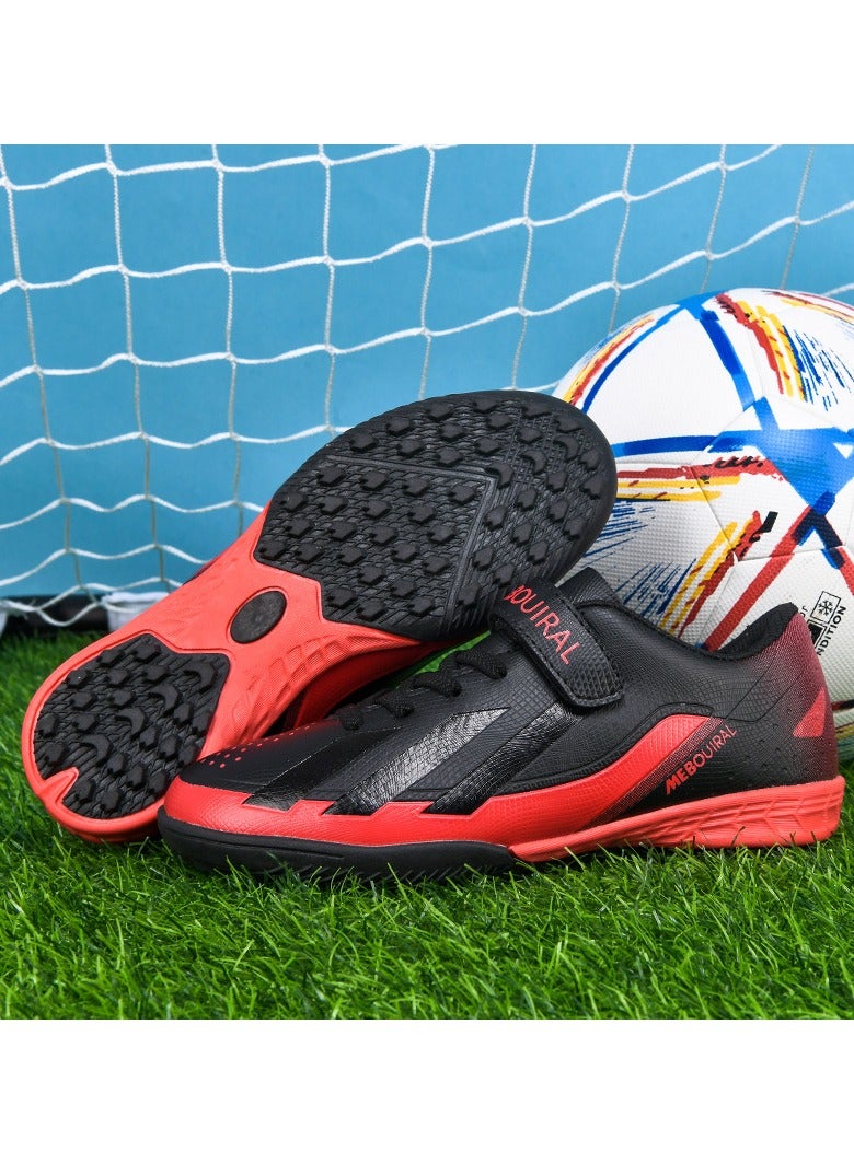 SKT Shiketro Children's Low-Top Non-Slip Four Seasons Outdoor Artificial Turf Football Boots Comfortable Training Shoes - Image 2