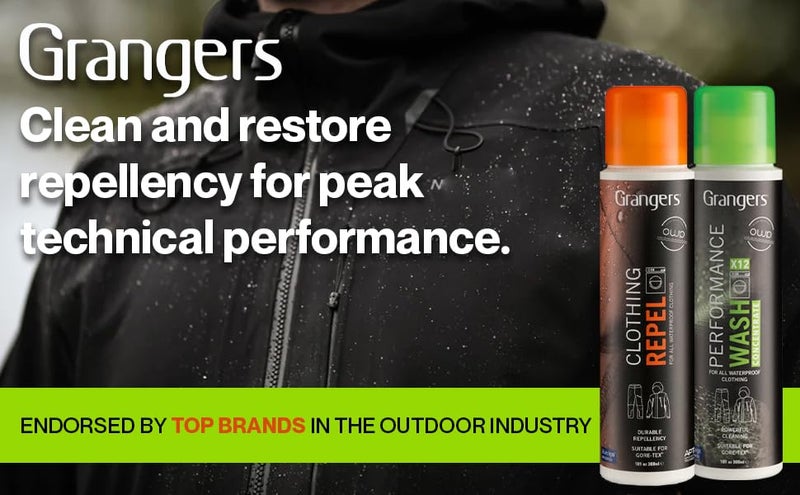 Grangers Performance Wash (10 oz Concentrate) Bottle and Clothing Repel Wash-In Reproofing (10 oz) Bottle Twin Pack - Image 2