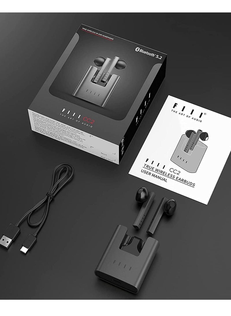 Wireless Earbuds -  True Wireless Earbuds Cordless, Bluetooth 5.0 Earphones with Microphone, Bass Bluetooth Earbuds, Noise-Cancelling, Sweatproof Wireless Headphones for iPhone & Android - Image 1