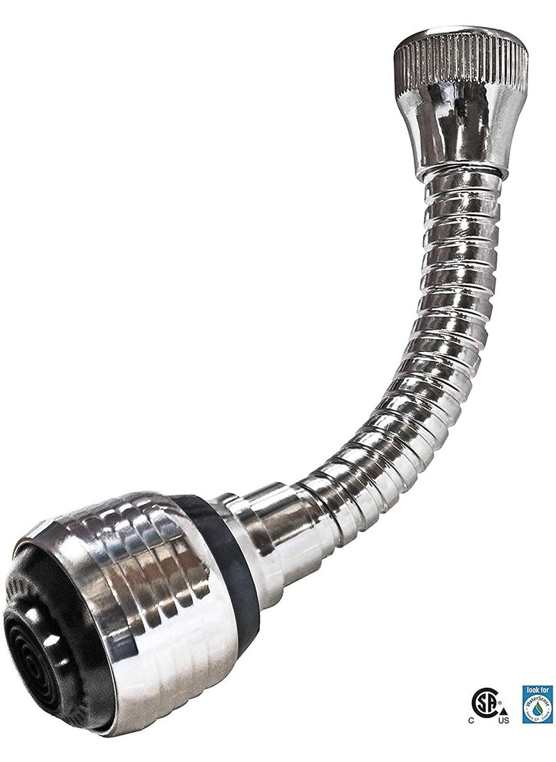 GTC® Turbo Flex 360 Instant Hands Free Faucet Swivel Spray Sink Hose Faucet Hose Spray - (IT N - 9123) (Pack of 1)