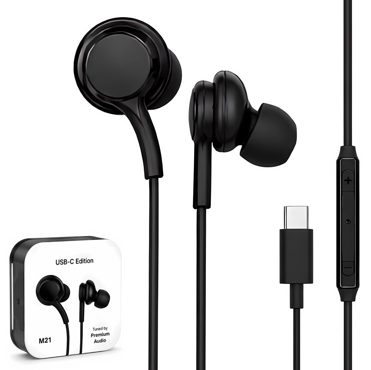 إينوفراكس Inoverax usb-c in-ear Earphones With Microphone