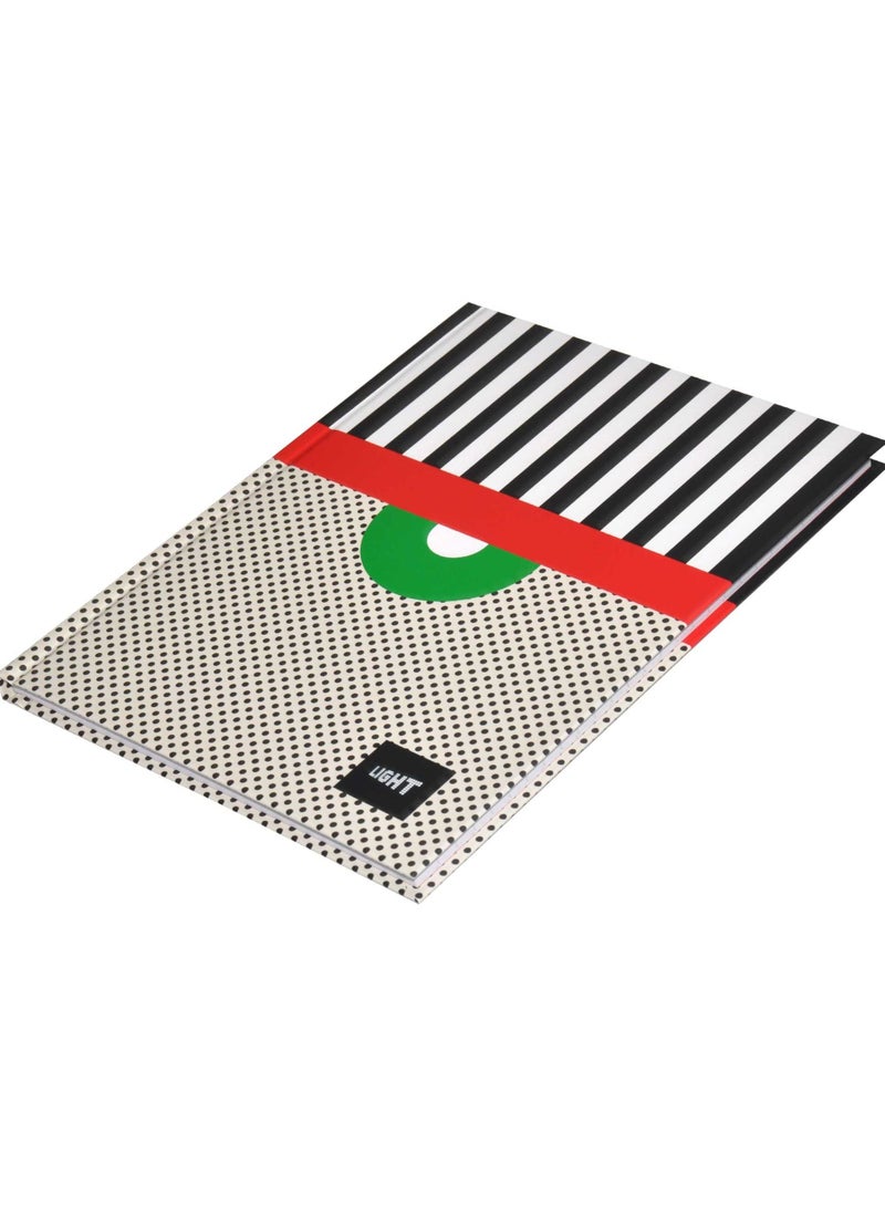 FIS مجموعة من 5 دفاتر ملاحظات ذات غلاف صلب من FIS LIGHT، سطر واحد، 9 × 7 بوصات (22.86 × 20.32 سم)، 100 ورقة - LINB971709 - Image 4