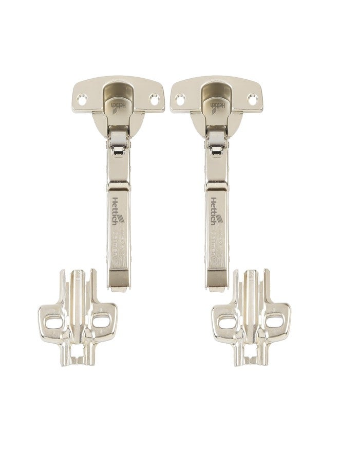 Hettich Sensys Hinges, Sensys 8645I | Soft Close | 4 Hole Full Overlay | 110° Opening |for Home, Kitchen, Bathroom (Thickness 24mm) 0 Crank - Image 5