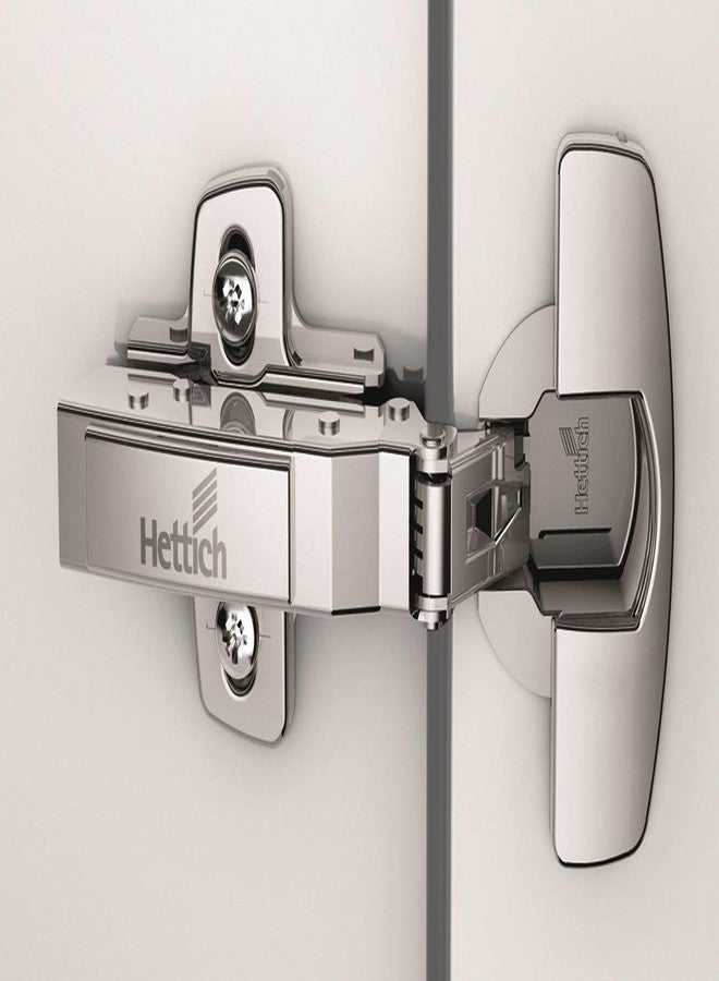 Hettich Sensys Hinges, Sensys 8645I | Soft Close | 4 Hole Full Overlay | 110° Opening |for Home, Kitchen, Bathroom (Thickness 24mm) 0 Crank - Image 1