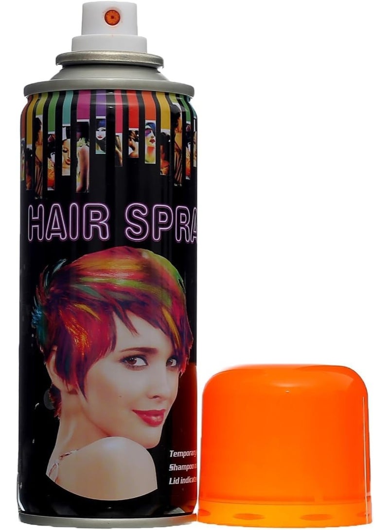 Hair Colour Spray, Premium Materials Ensure Durability And Professional Finish orange - Image 1