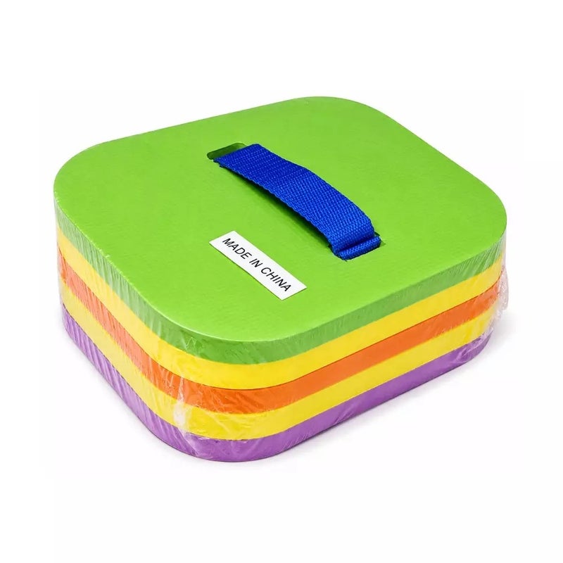 Eva Foam Multicolor Swimming Kickboard Back Float For Safe Pool Training- 3pcs