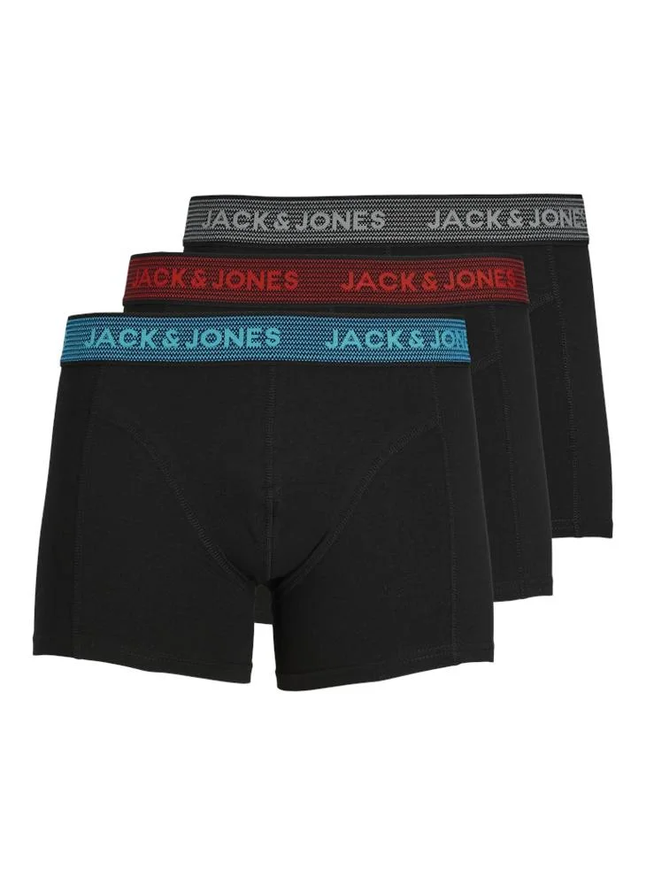 جاك اند جونز Jacwaistband 3 Pack Boxers