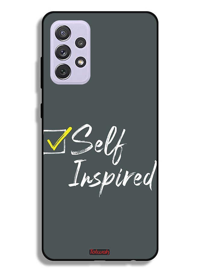 Tolwak Samsung Galaxy A72 5G Protective Case Cover Self Inspired - Image 1
